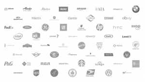 Image showing logos of enterprises who have worked with Eric Weaver